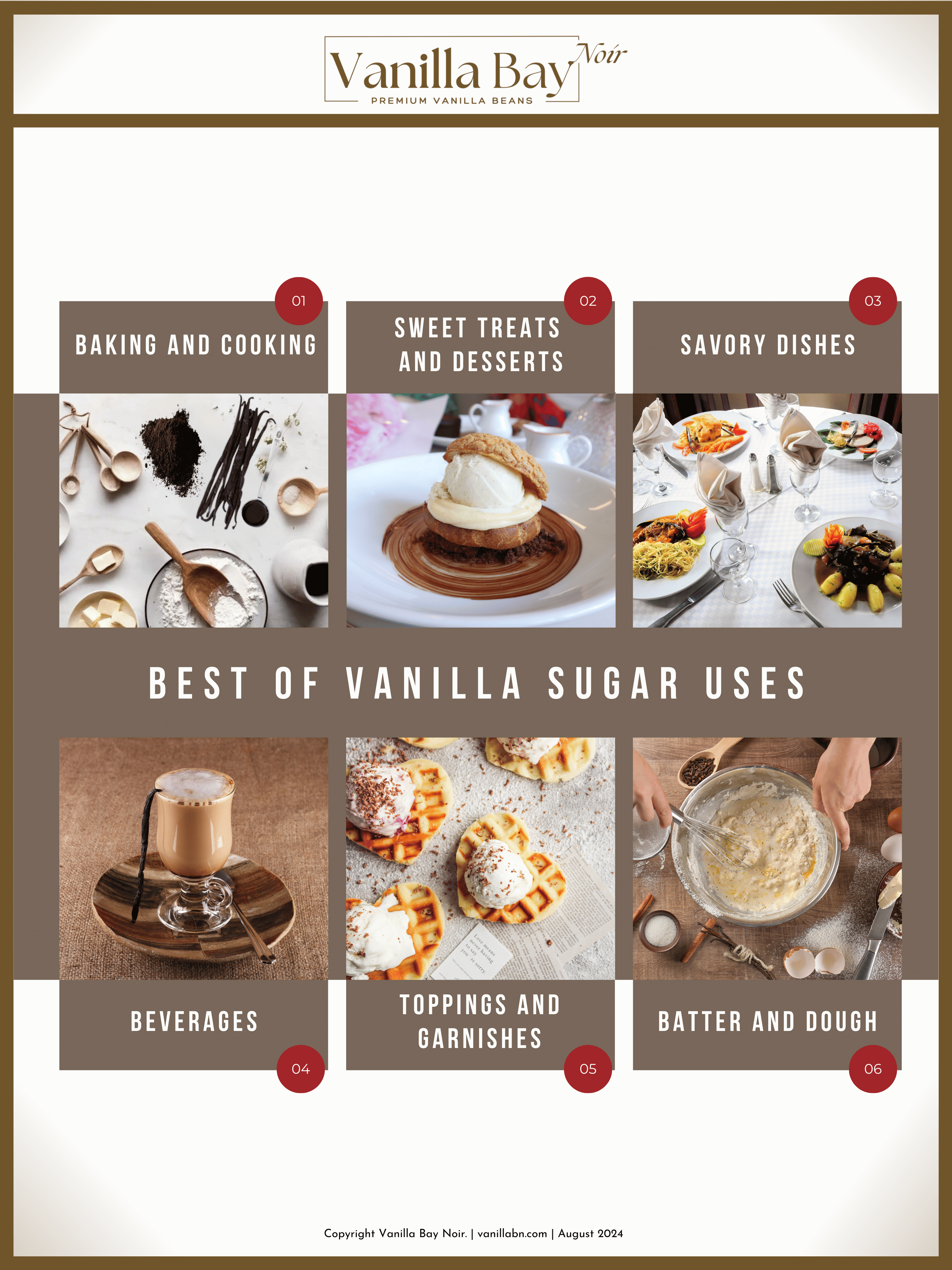 Vanilla sugar uses